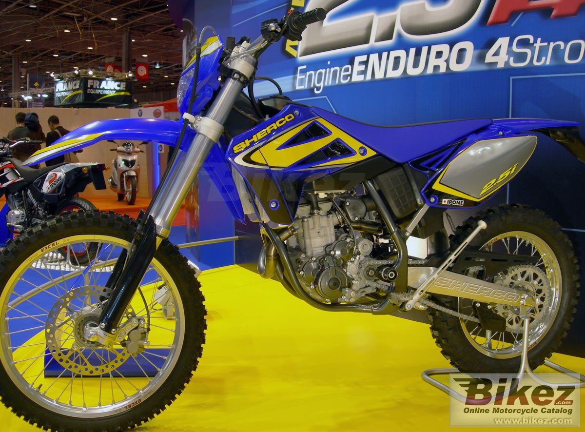 Big Sherco 2.5i enduro picture and wallpaper from Bikez.com